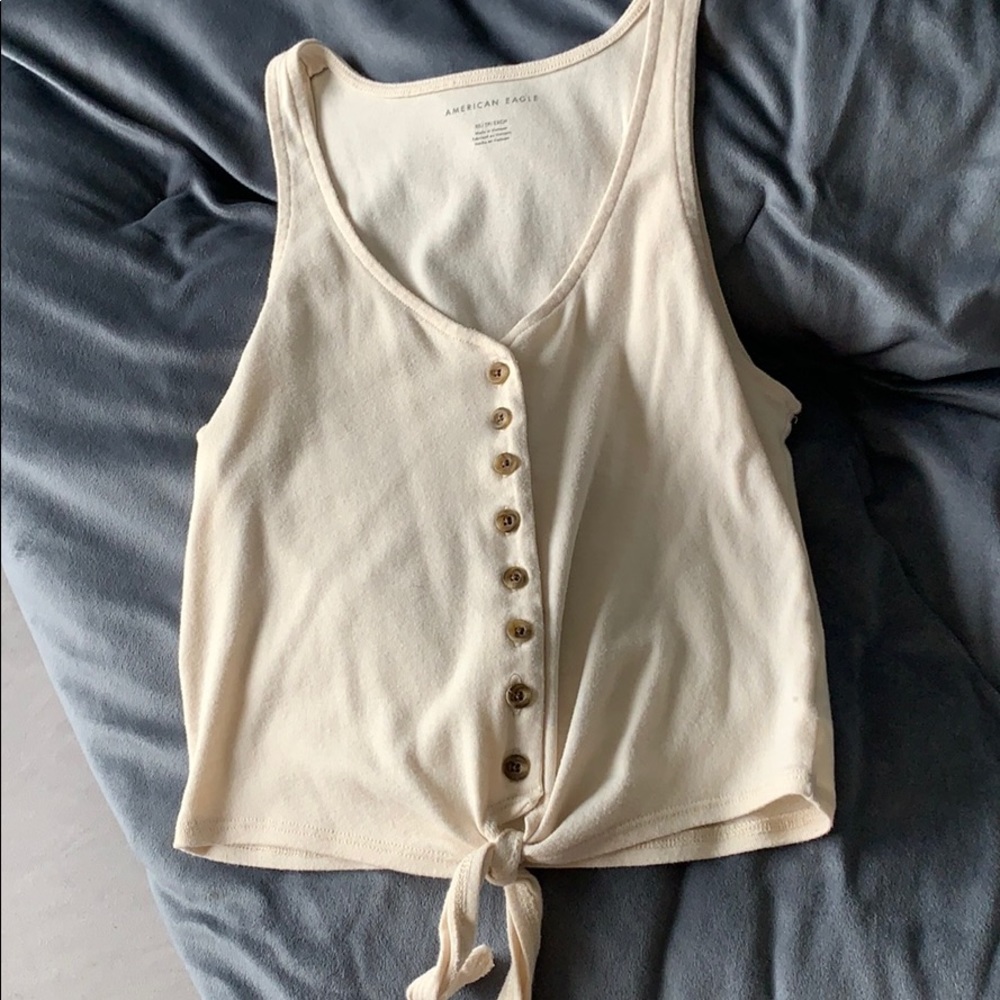 American Eagle Button Up Tank